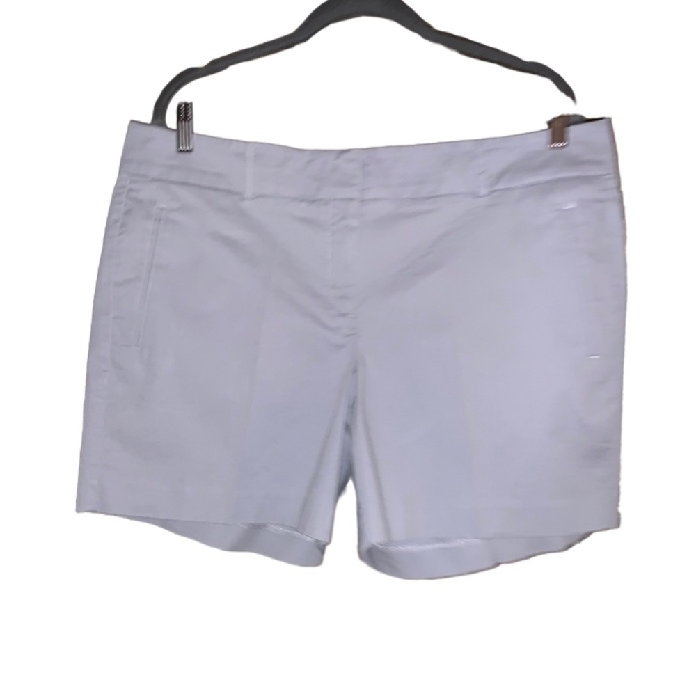 ANN TAYLOR Devon metro gray dress shorts women’s size 14